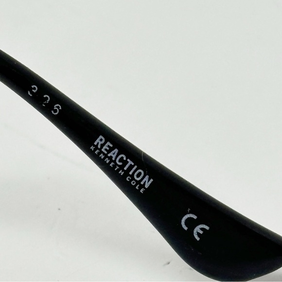 KENNETH COLE REACTION Men’s Soft Square Shiny Black Sunglass KC1289 FOR FRAMES - Picture 8 of 11